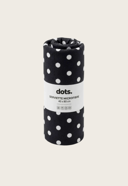 Serviette Microfibre dots.