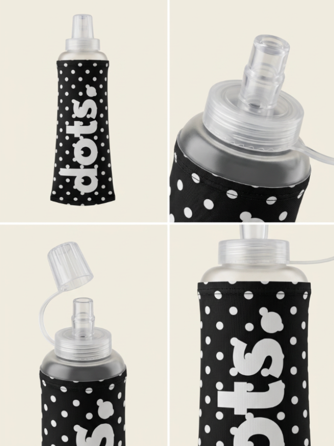 Flasque de Running dots.